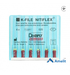 Інструмент ручний K-File Nitiflex №25, 25 мм (Dentsply Sirona), 6 шт./пак